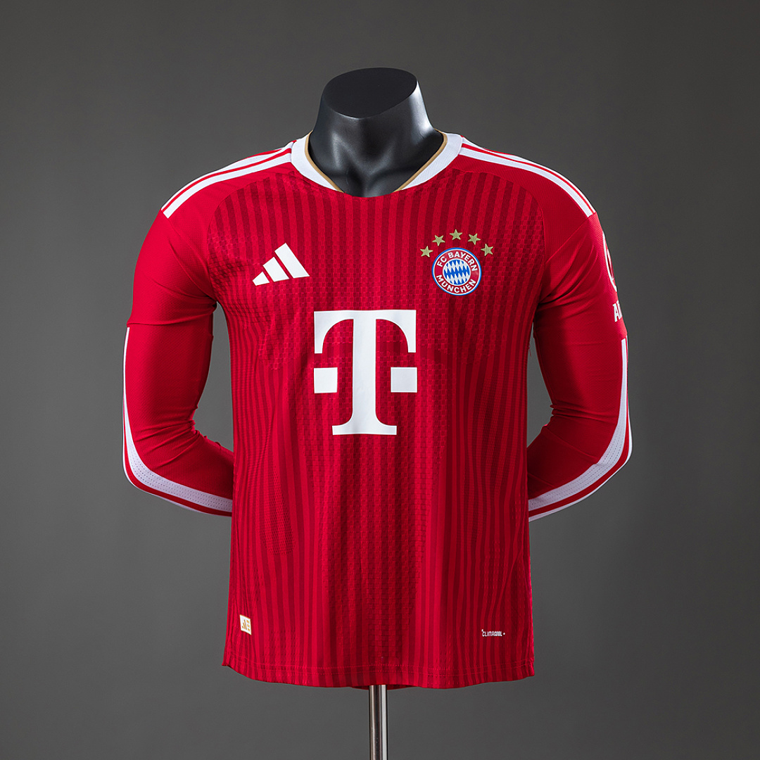 Bayern Munich 26/27 Home Player Version Long Sleeved Jersey S-3XL