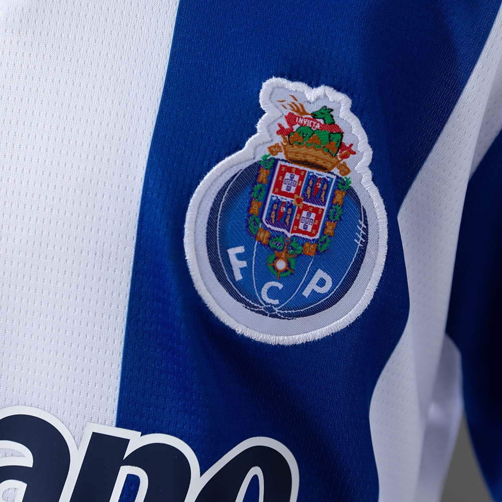 Porto 26/27 Home Kids Kit Jersey Size:16-28 - Image 6