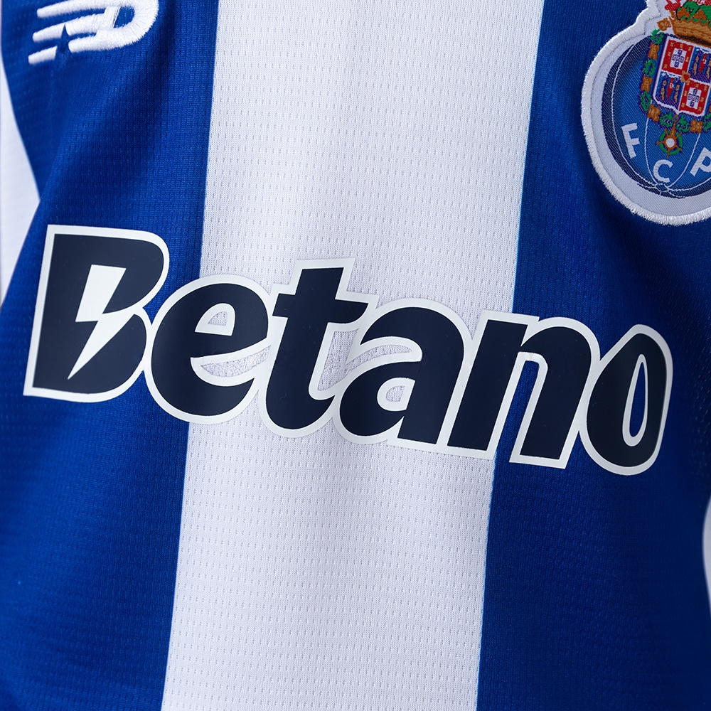 Porto 26/27 Home Kids Kit Jersey Size:16-28 - Image 7