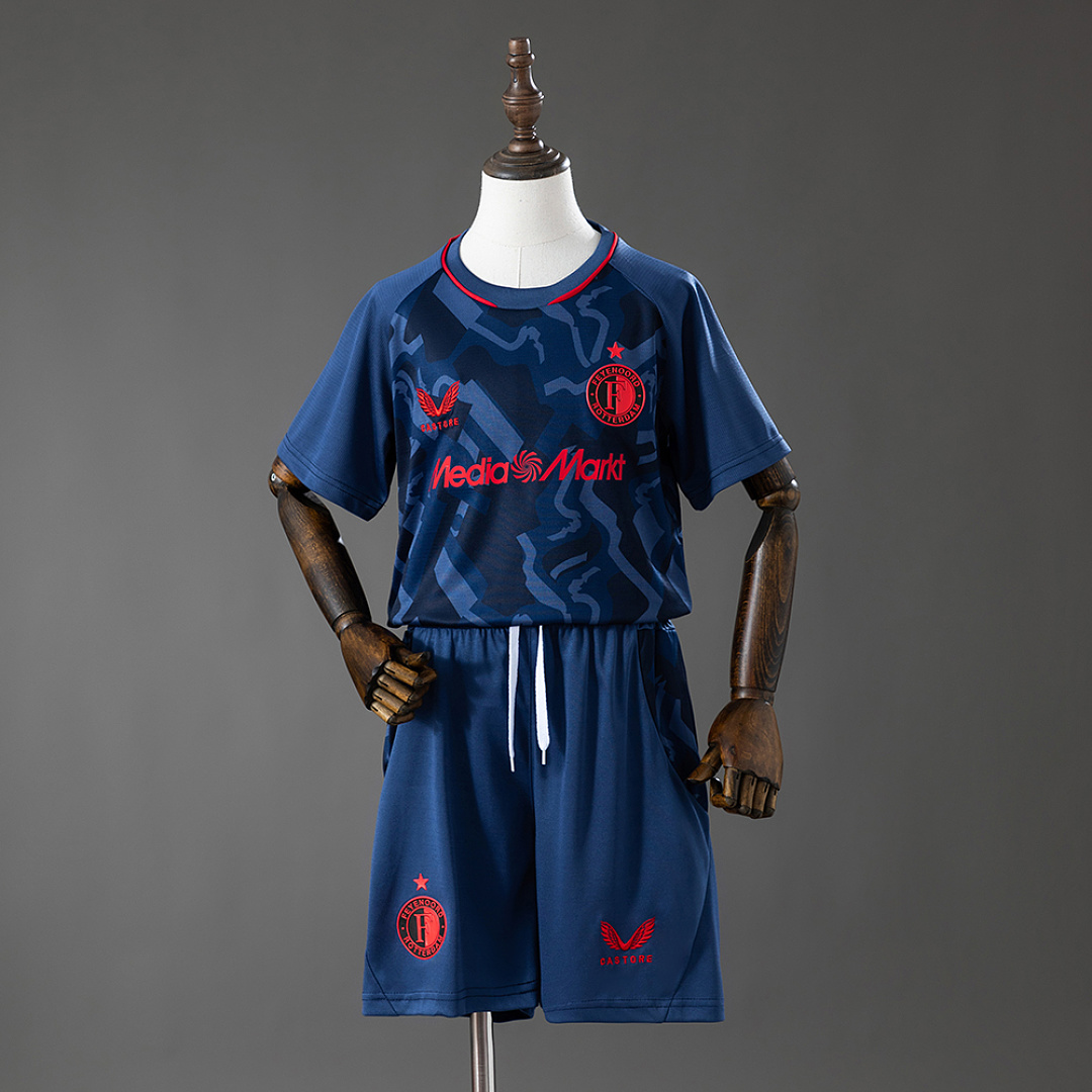 Feyenoord 26/27 Third Kids Kit Jersey Size:16-28