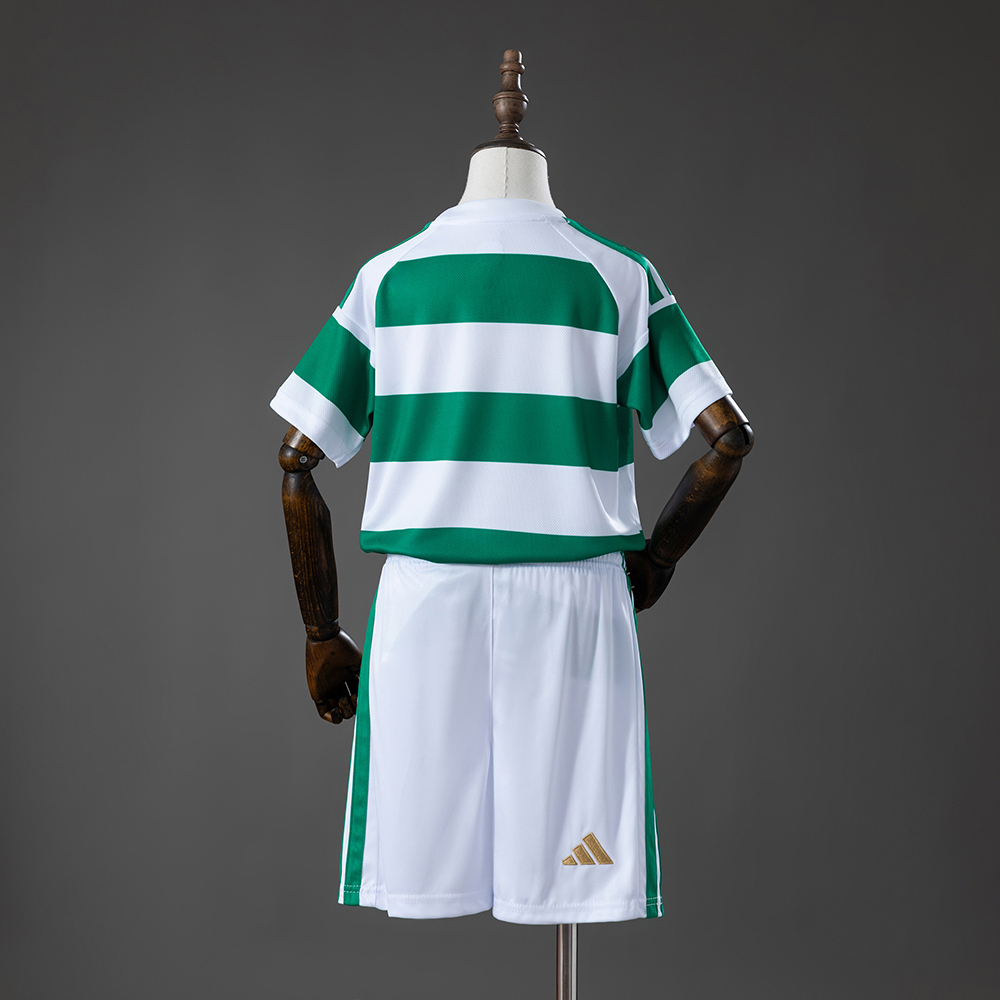 Celtic 26/27 Home Kids Kit Jersey Size:16-28 - Image 2