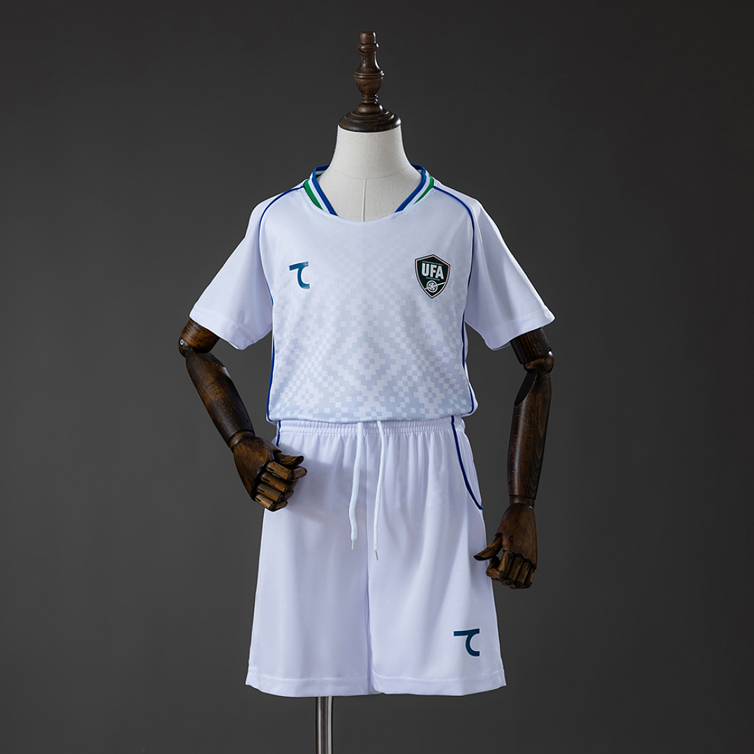 Uzbekistan 2026 Away Kids Kit Jersey Size 16-28