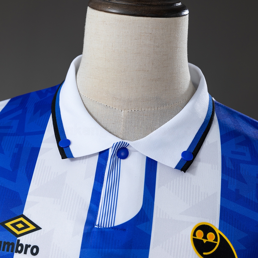 Sheffield Wednesday 1991 Home Retro Jersey S-4XL - Image 5
