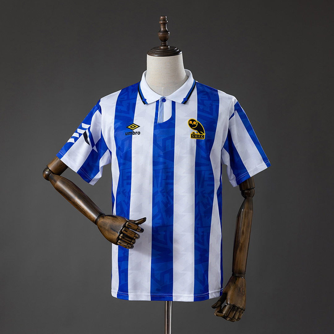 Sheffield Wednesday 1991 Home Retro Jersey S-4XL