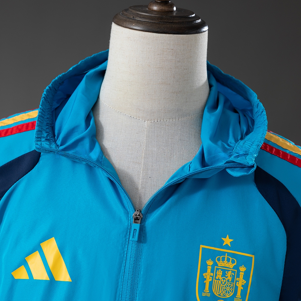 Spain 2026 All Weather Jacket Windbreaker - Blue S-XXL - Image 8