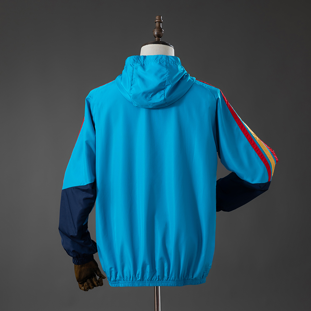 Spain 2026 All Weather Jacket Windbreaker - Blue S-XXL - Image 2