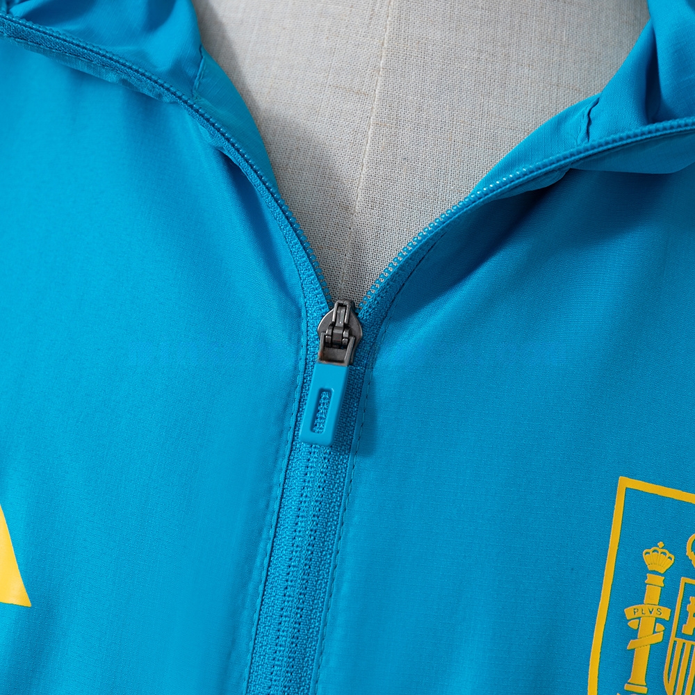 Spain 2026 All Weather Jacket Windbreaker - Blue S-XXL - Image 7