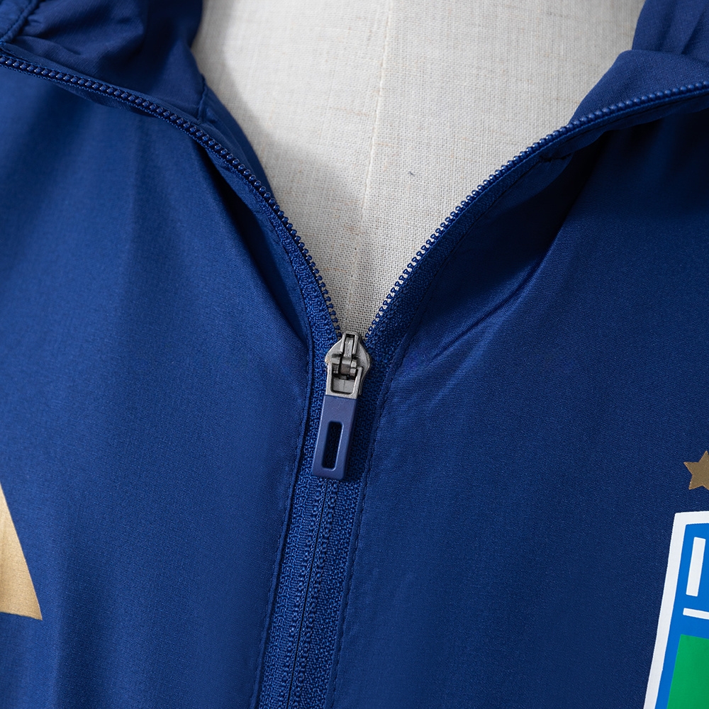 Italy 2026 All Weather Jacket Windbreaker - Blue S-XXL - Image 7