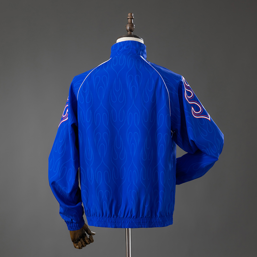 Japan 1998 Reversible Anthem Jacket Retro Windbreaker S-3XL - Image 3