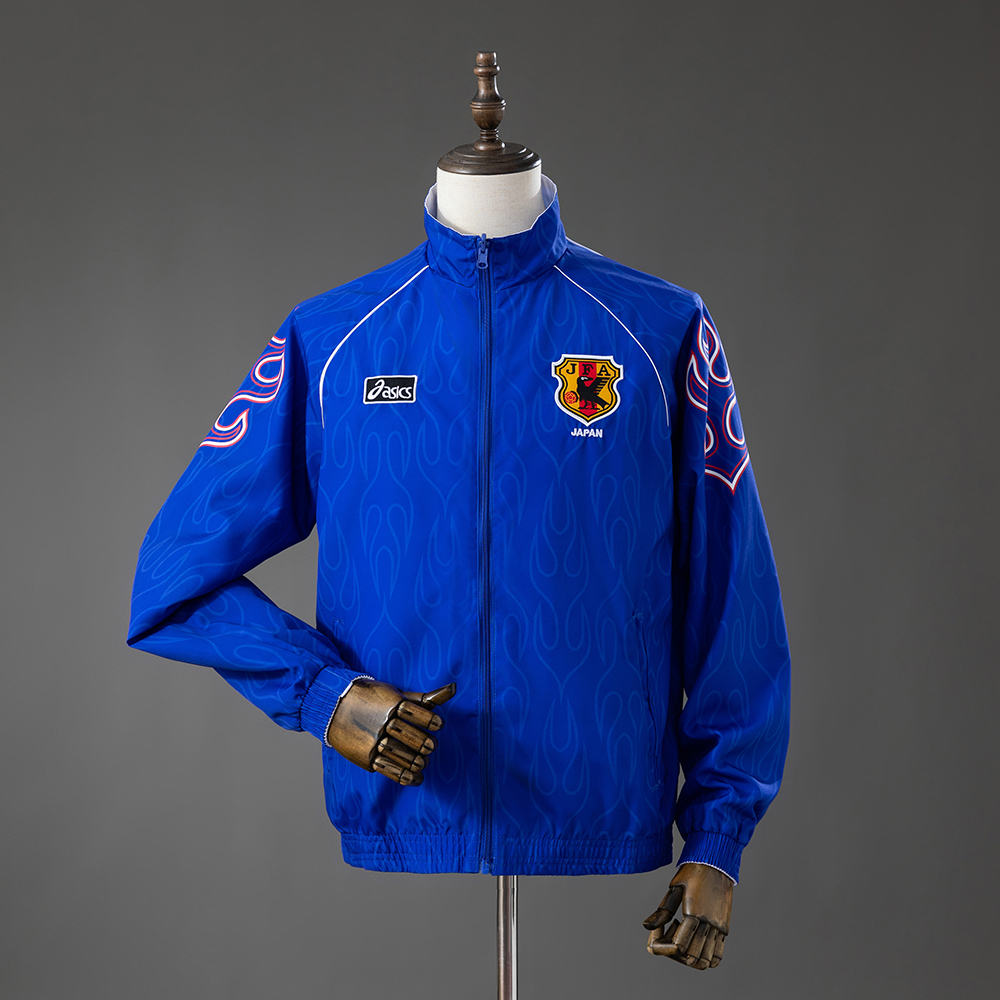 Japan 1998 Reversible Anthem Jacket Retro Windbreaker S-3XL - Image 4