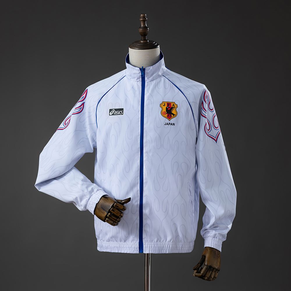 Japan 1998 Reversible Anthem Jacket Retro Windbreaker S-3XL - Image 2