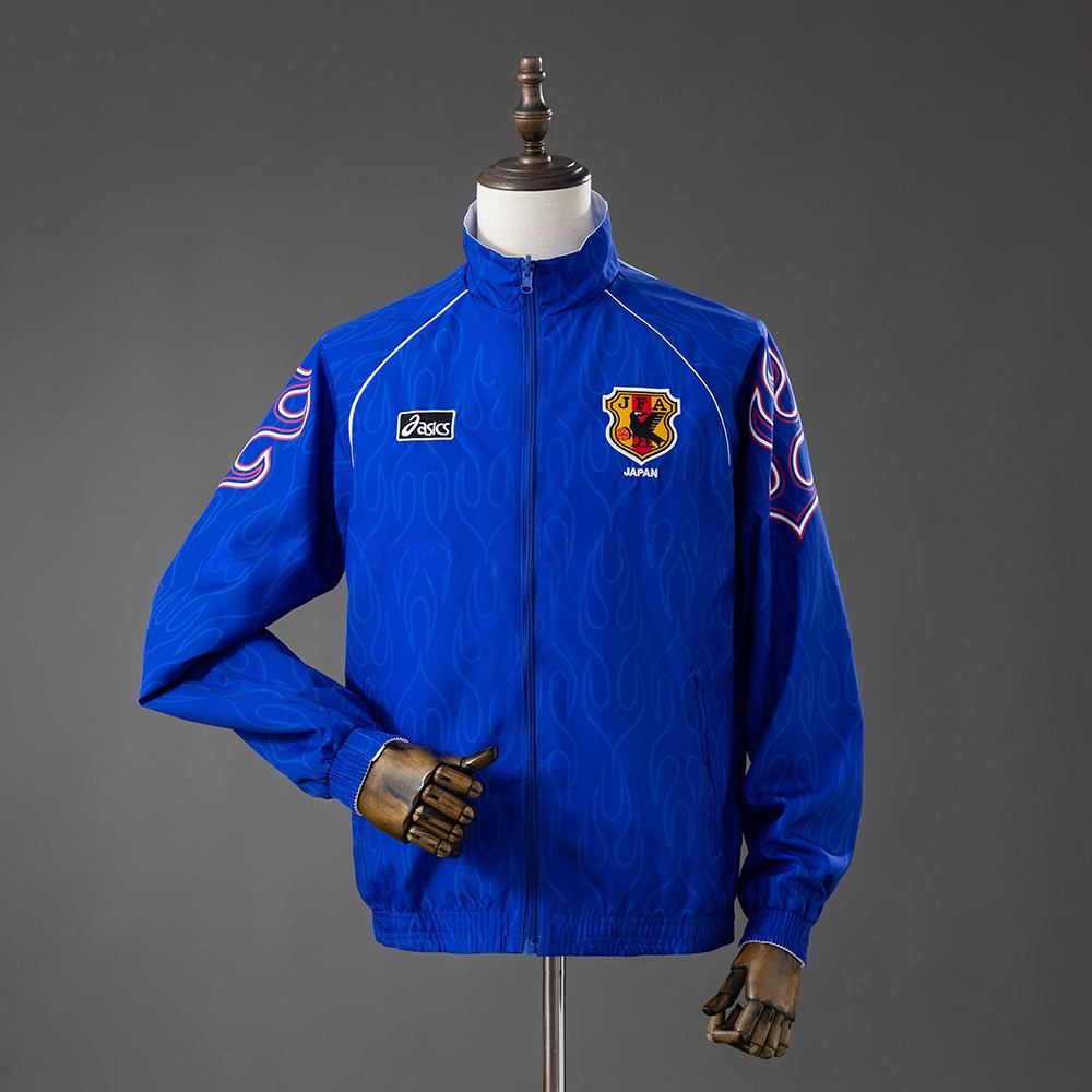 Japan 1998 Reversible Anthem Jacket Retro Windbreaker S-3XL - Image 11