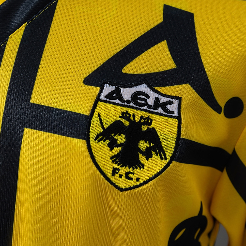AEK Athens 93/94 Home Retro Jersey S-XXL - Image 4