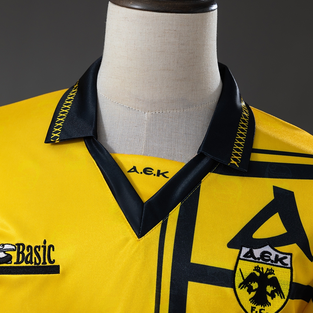 AEK Athens 93/94 Home Retro Jersey S-XXL - Image 6