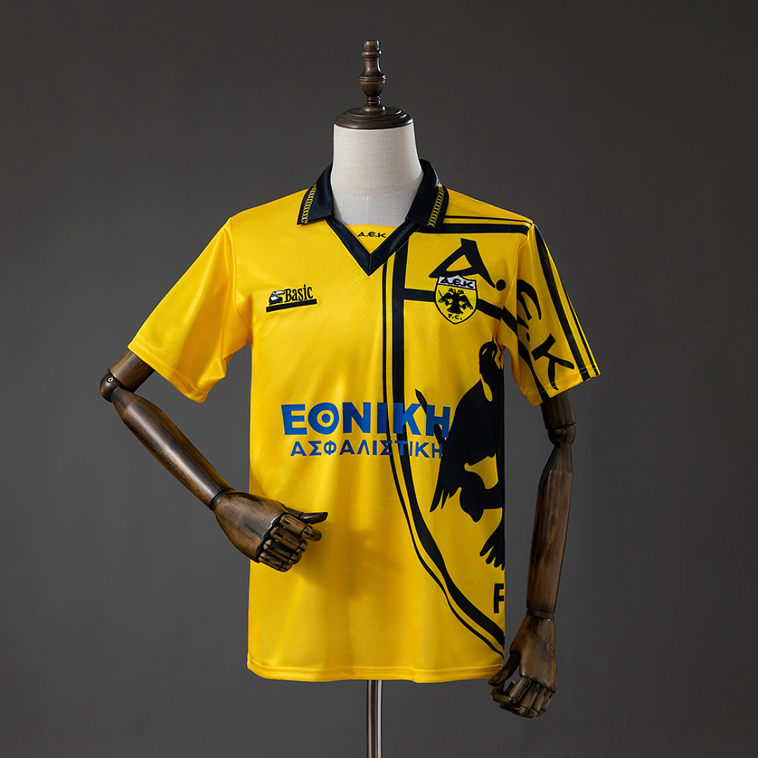 AEK Athens 93/94 Home Retro Jersey S-XXL