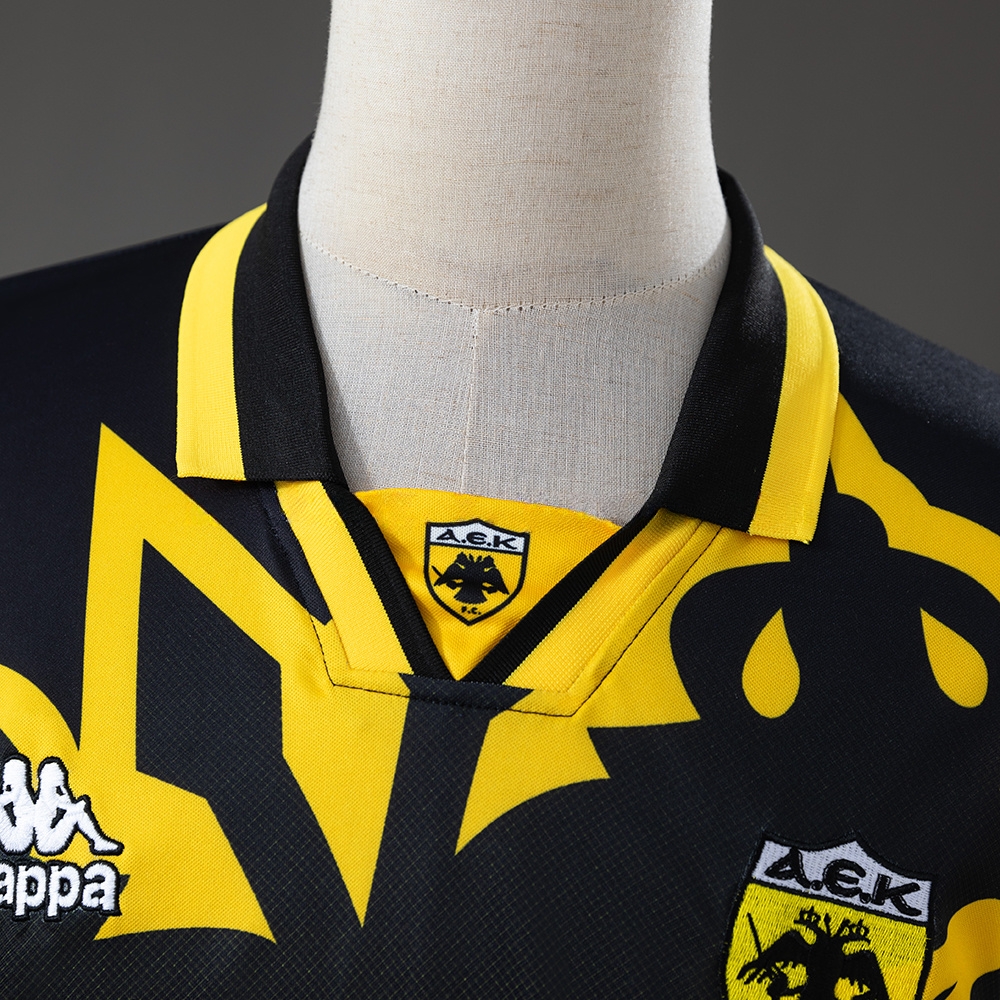 AEK Athens 97/98 Home Retro Jersey S-XXL - Image 6