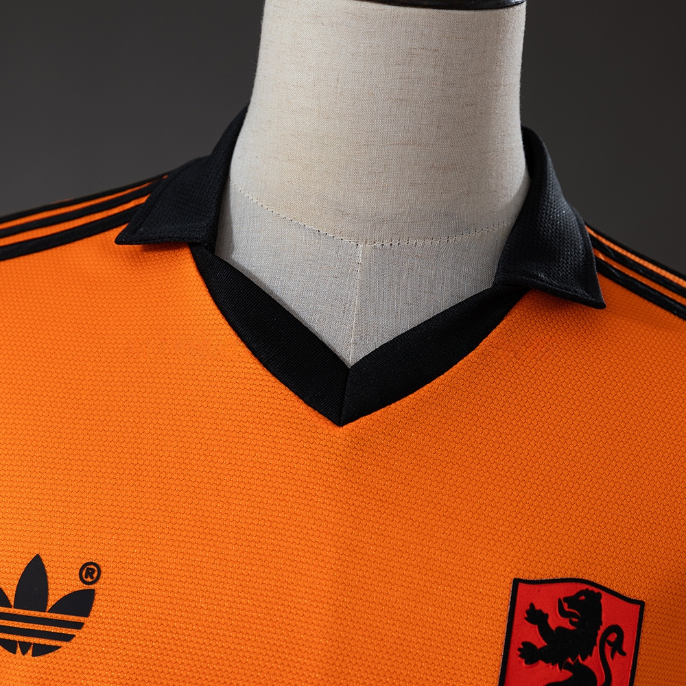 Netherlands 1980 Home Retro Jersey S-XXL - Image 5