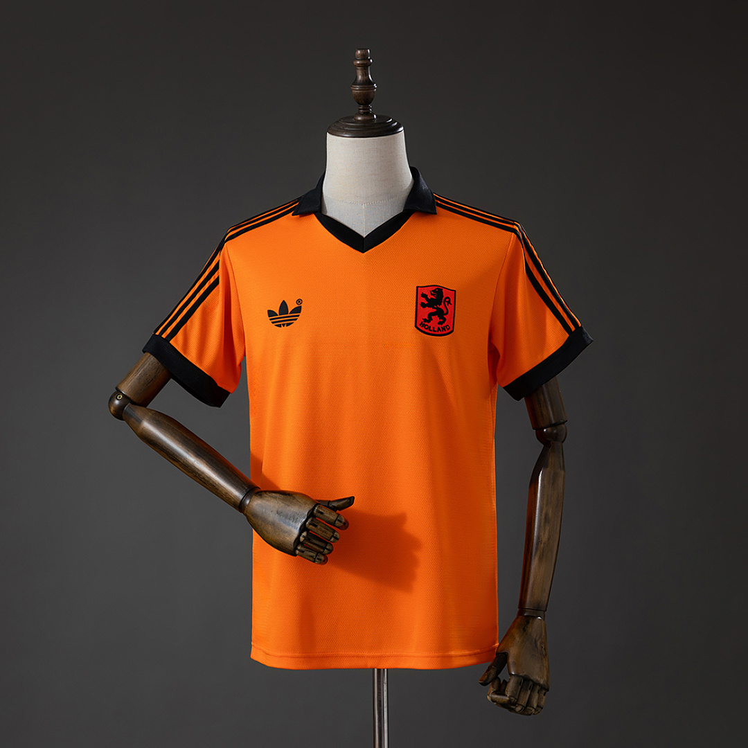 Netherlands 1980 Home Retro Jersey S-XXL