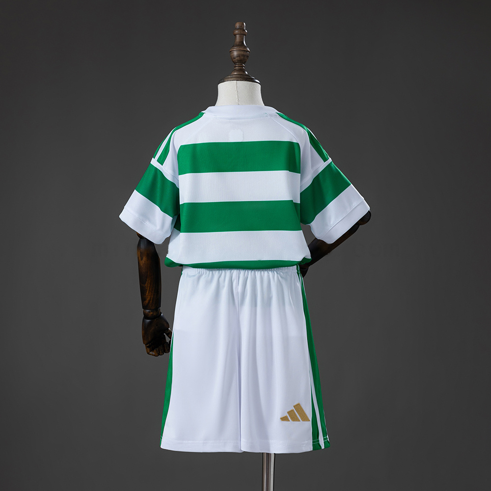 Celtic 26/27 Home Kids Kit Jersey Size: 16-28 - Image 2