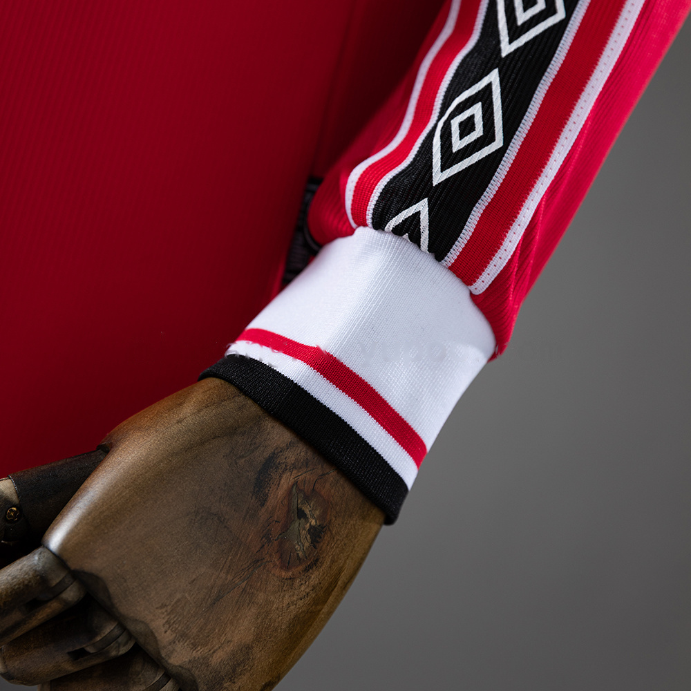 Retro long-sleeved 98/99 M-U home S-XXL - Image 2