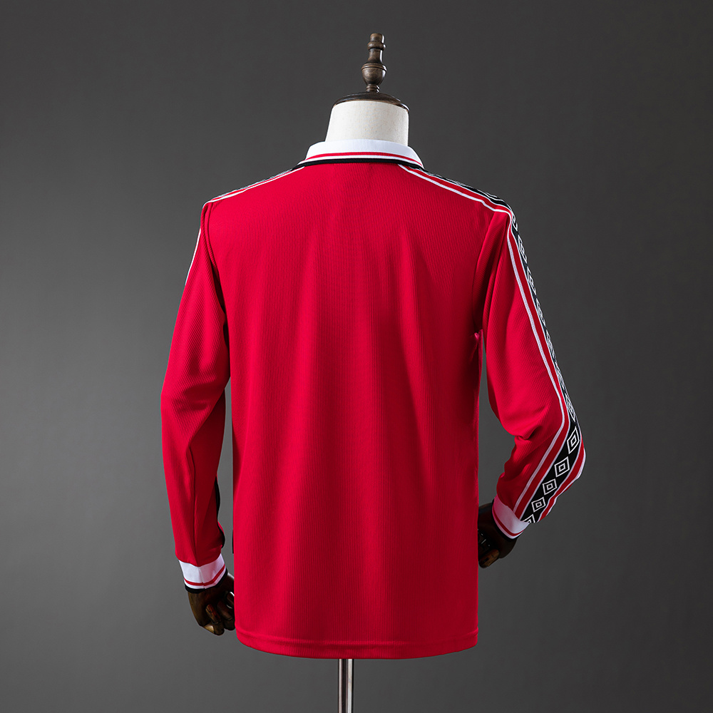 Retro long-sleeved 98/99 M-U home S-XXL - Image 7
