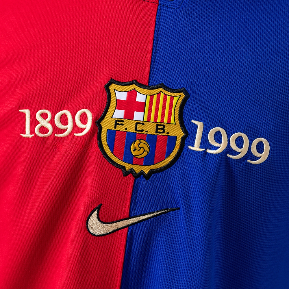 Retro Barcelona 100th Anniversary version home S-XXL - Image 5